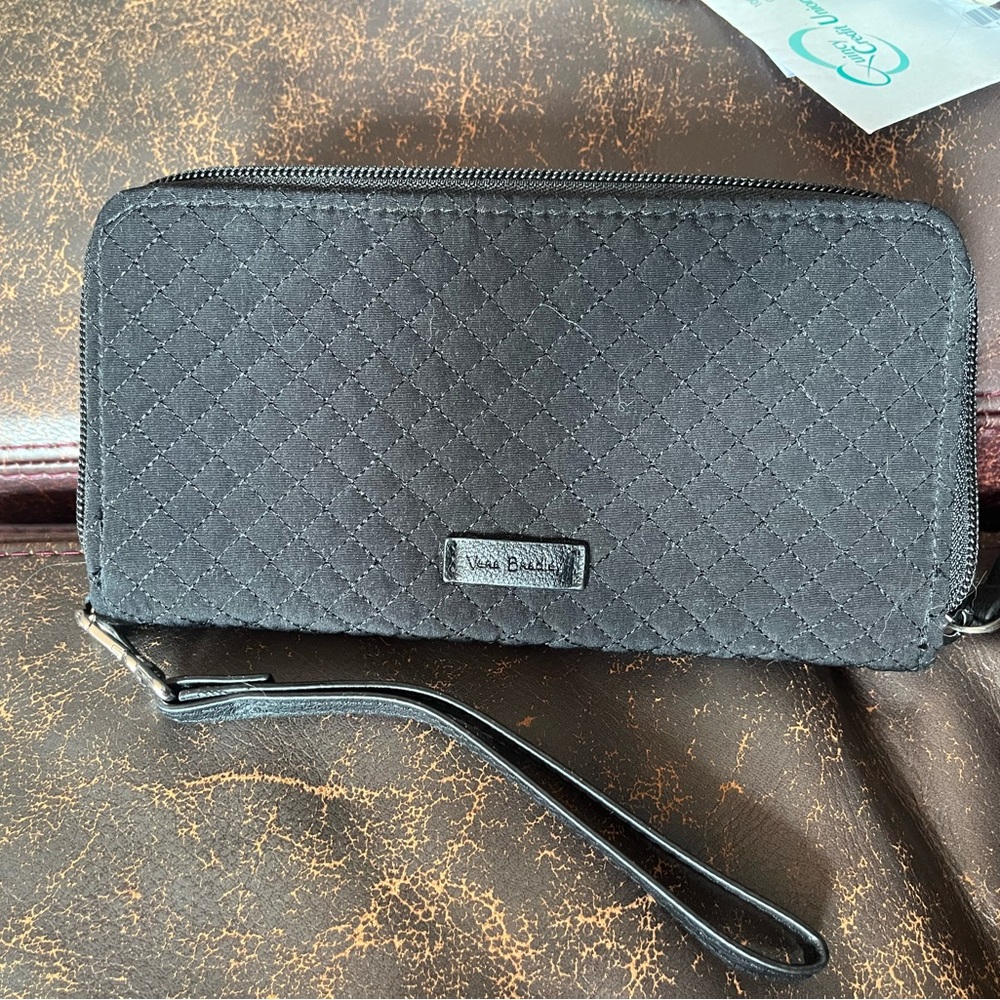 Vera Bradley Black Wallet/Wristlet